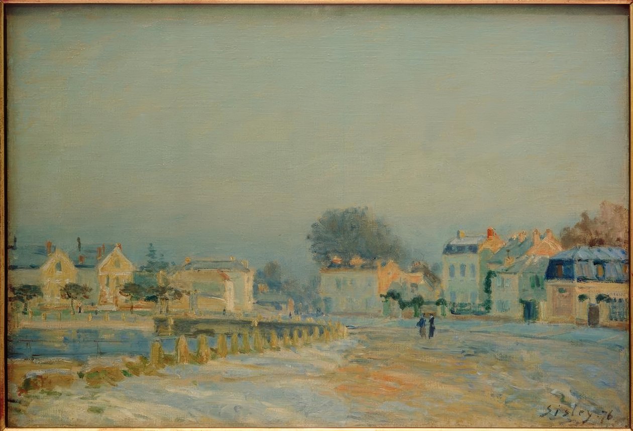 Labreuvoir de Marly - Gelée Blanche von Alfred Sisley