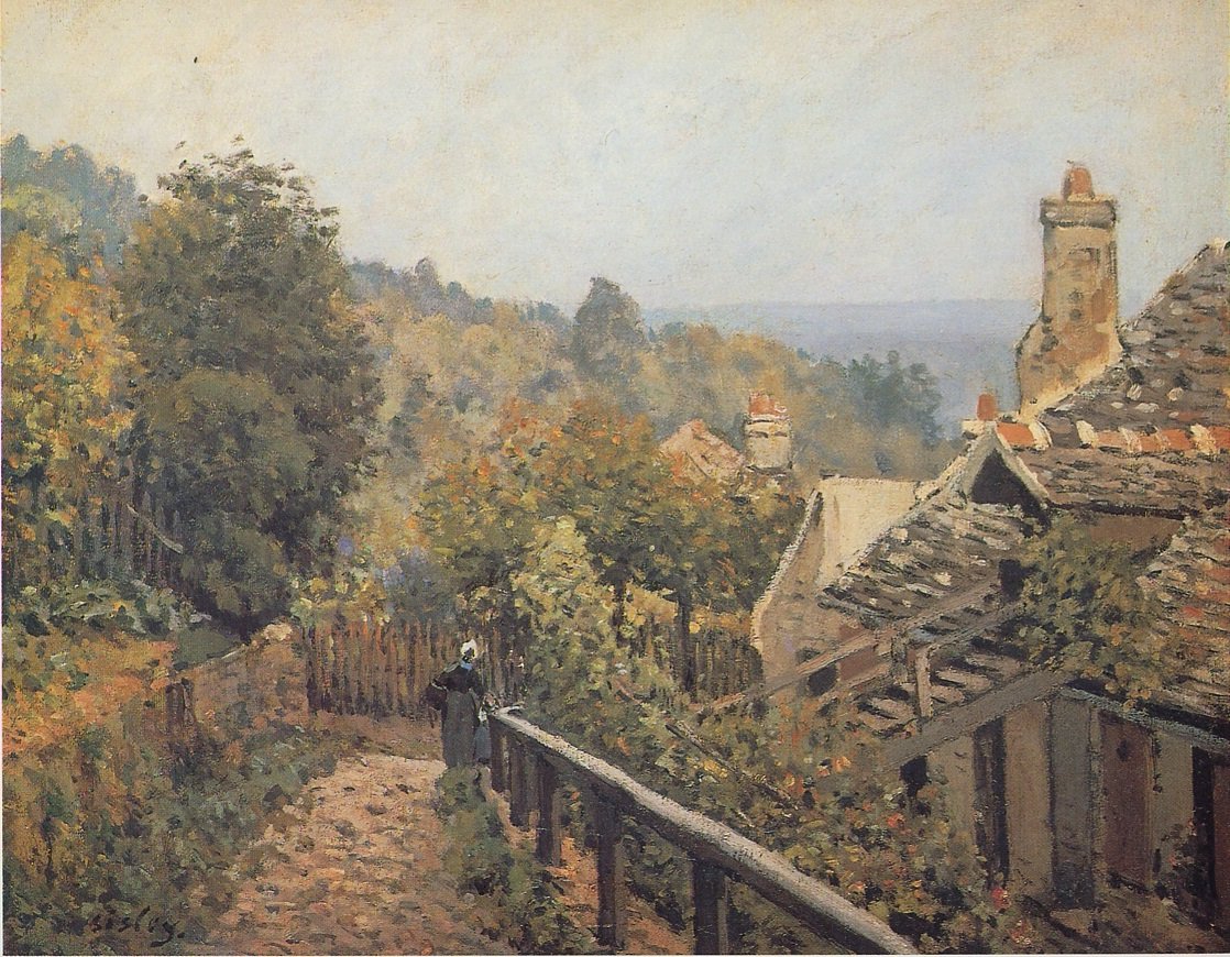 Sentier de la Mi-cote von Alfred Sisley