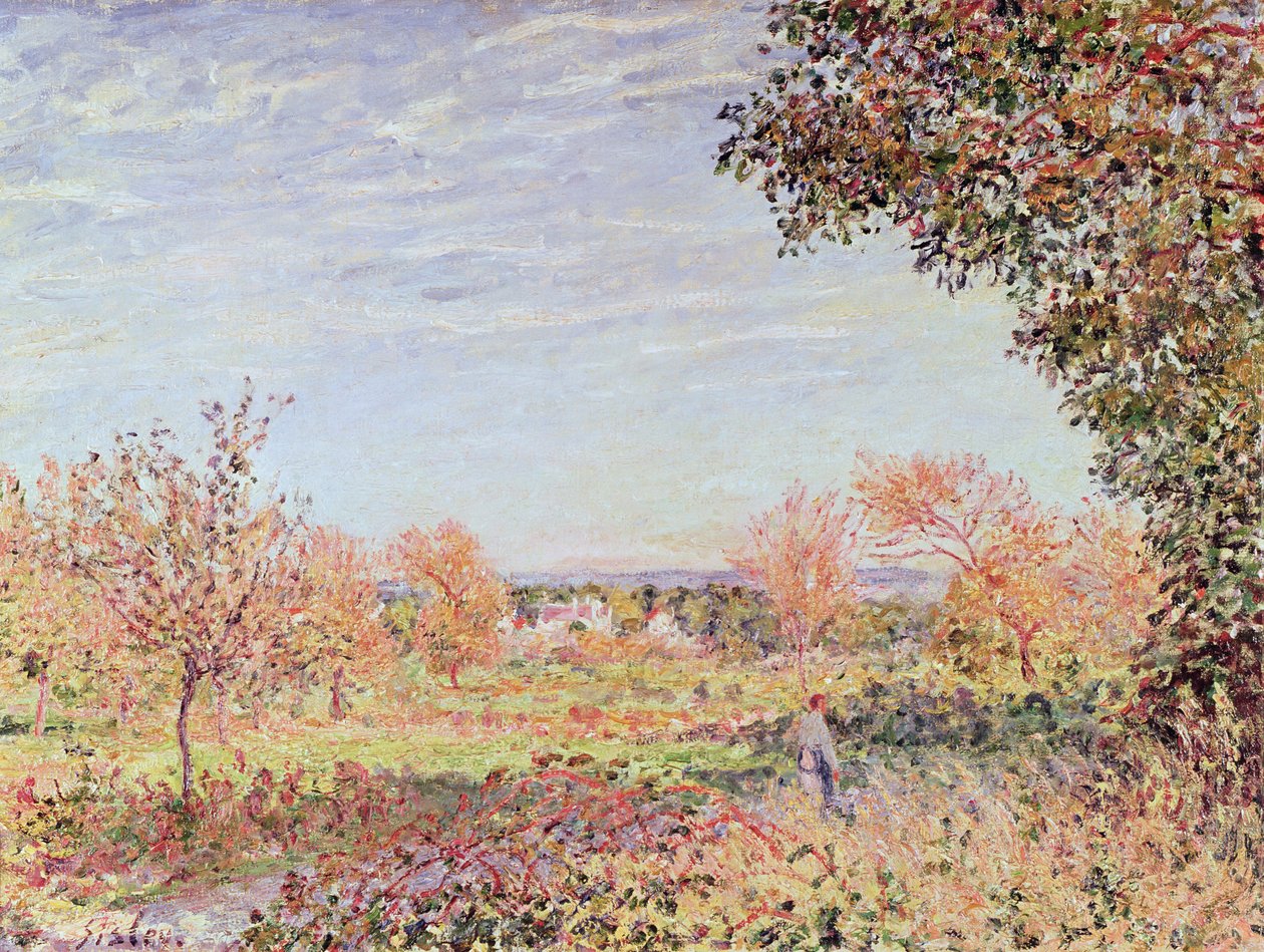 Septembermorgen, ca. 1887 von Alfred Sisley