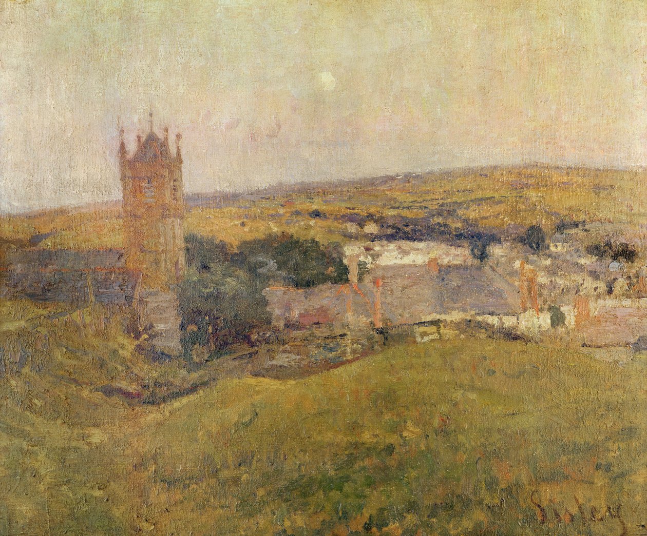 Frühling in England von Alfred Sisley
