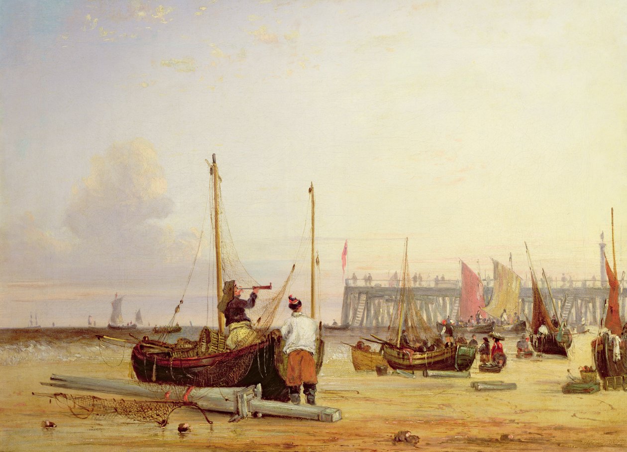 Yarmouth Jetty, Isle of Wight von Alfred Stannard