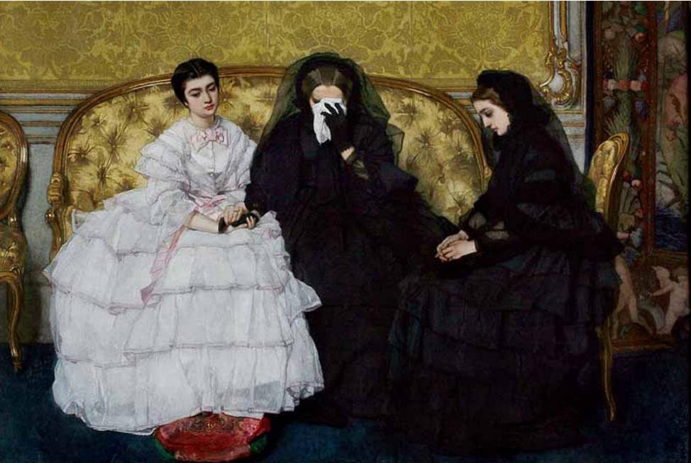 In Memoriam von Alfred Emile Stevens