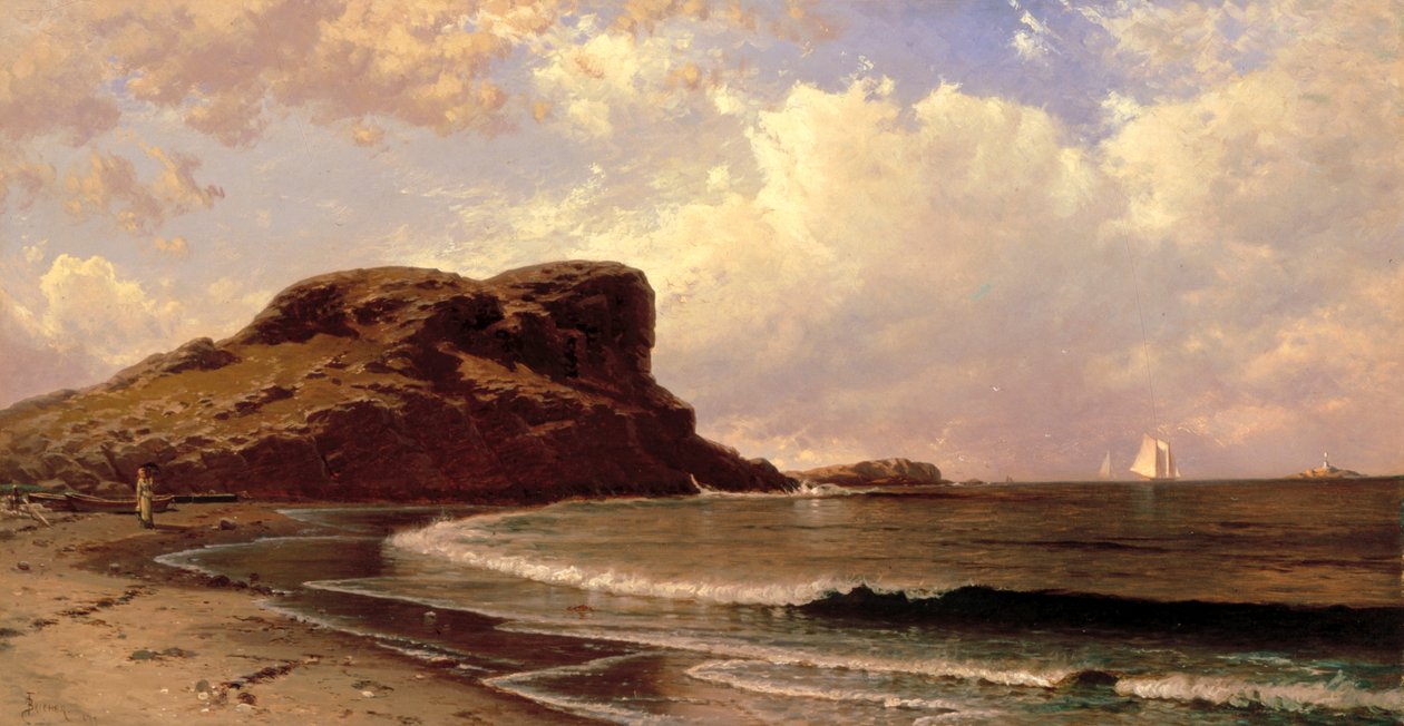 Castle Rock, Nahant, Massachusetts von Alfred Thompson Bricher