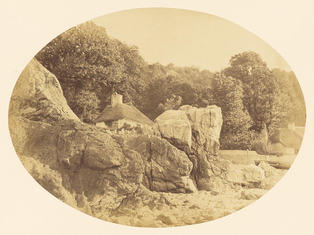 Babbicombe, vom Strand aus von Alfred Batson
