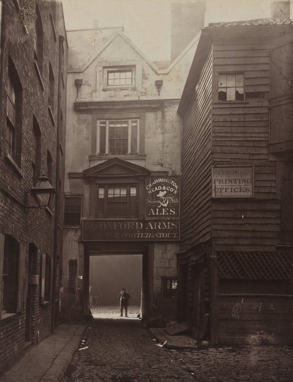The Oxford Arms, Warwick Lane von Alfred Bool