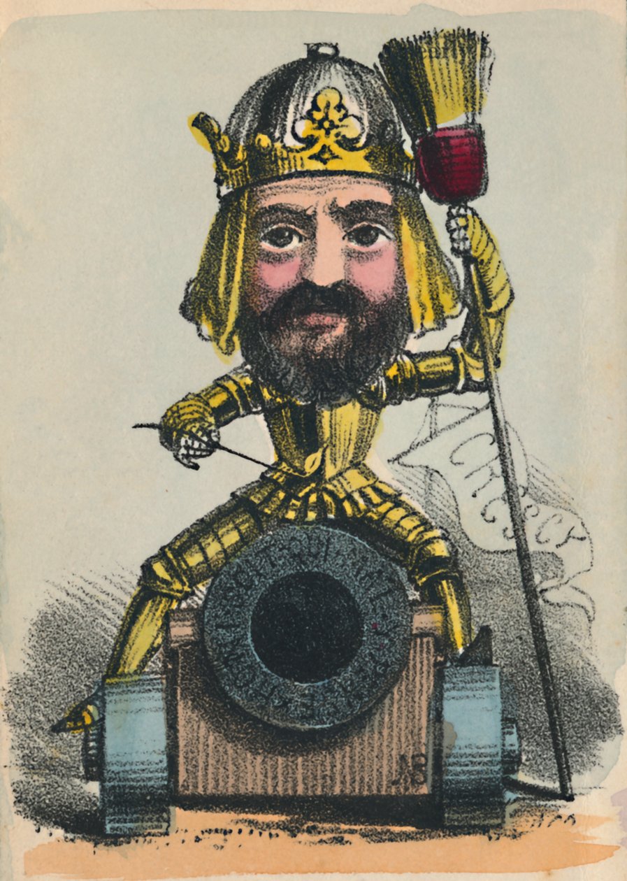 Edward III, 1856 von Alfred Crowquill