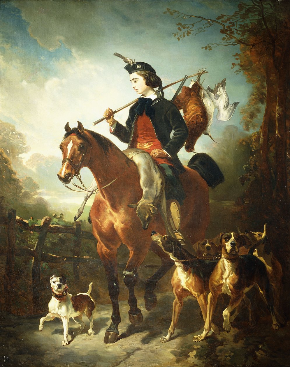 Der junge Wildhüter von Alfred Dedreux