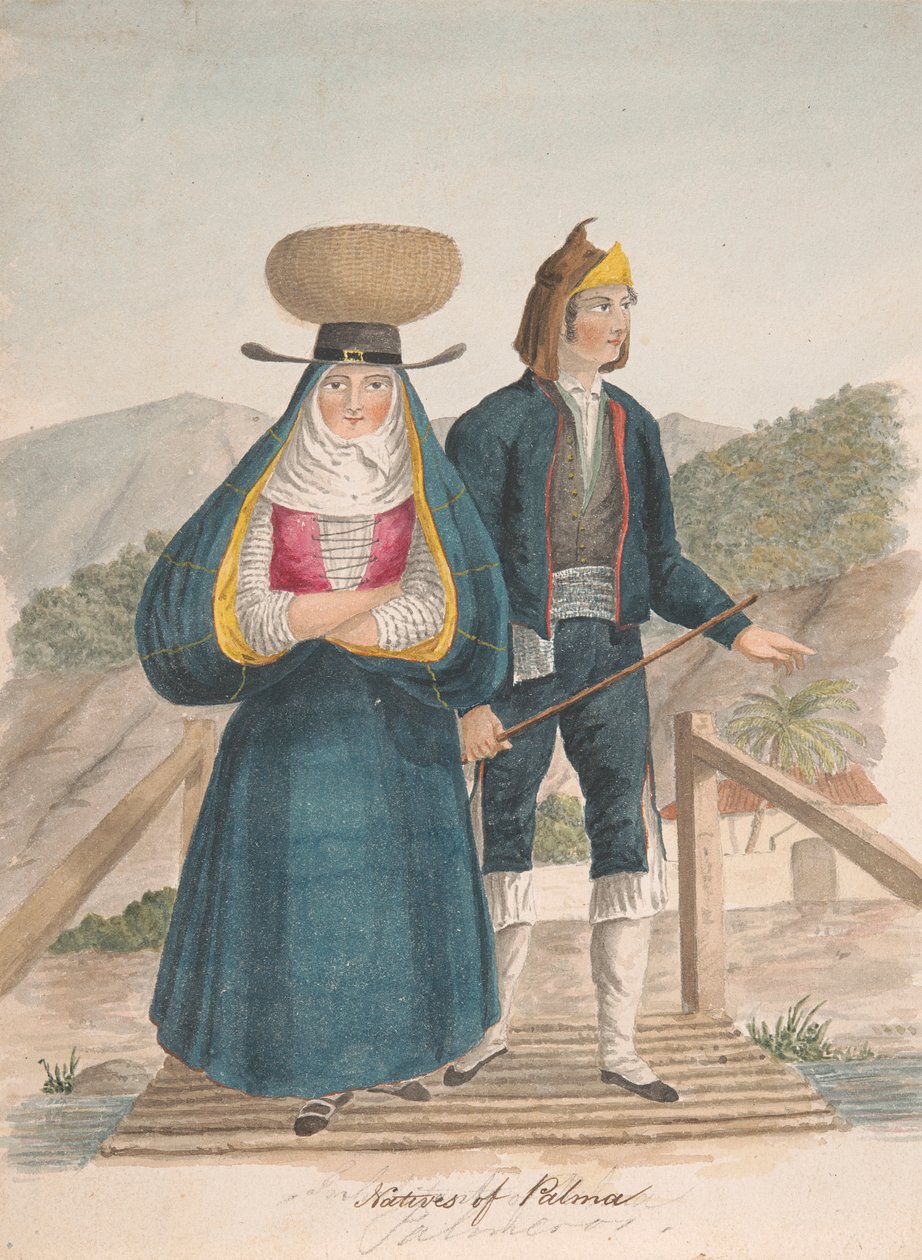 Einheimische von La Palma von Alfred Diston