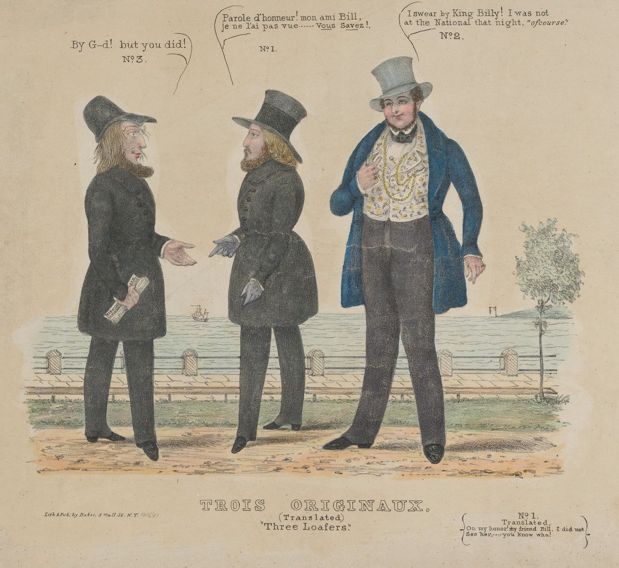 Drei Faulenzer von Alfred E. Baker