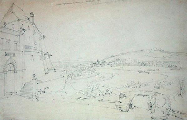 Krakau, 1827 von Alfred Gomersal Vickers