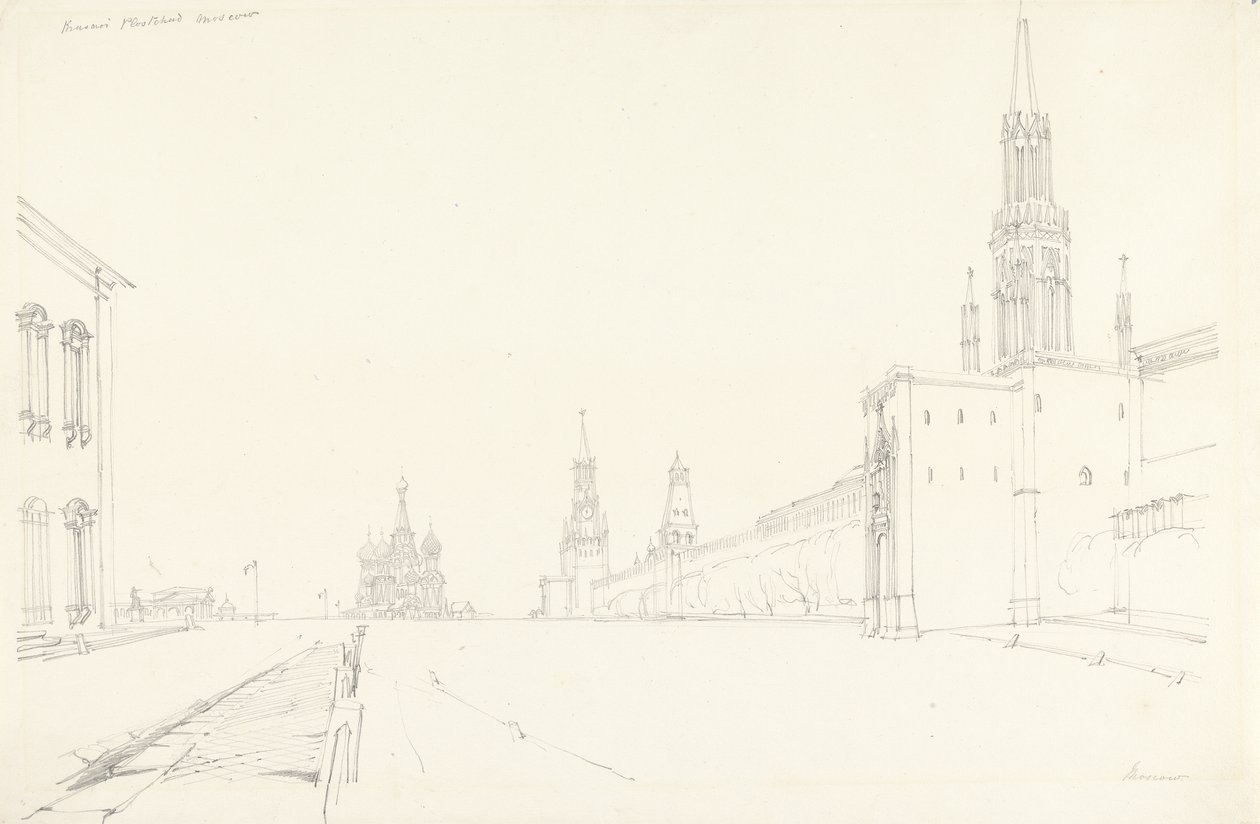 Moskau, 1827 von Alfred Gomersal Vickers