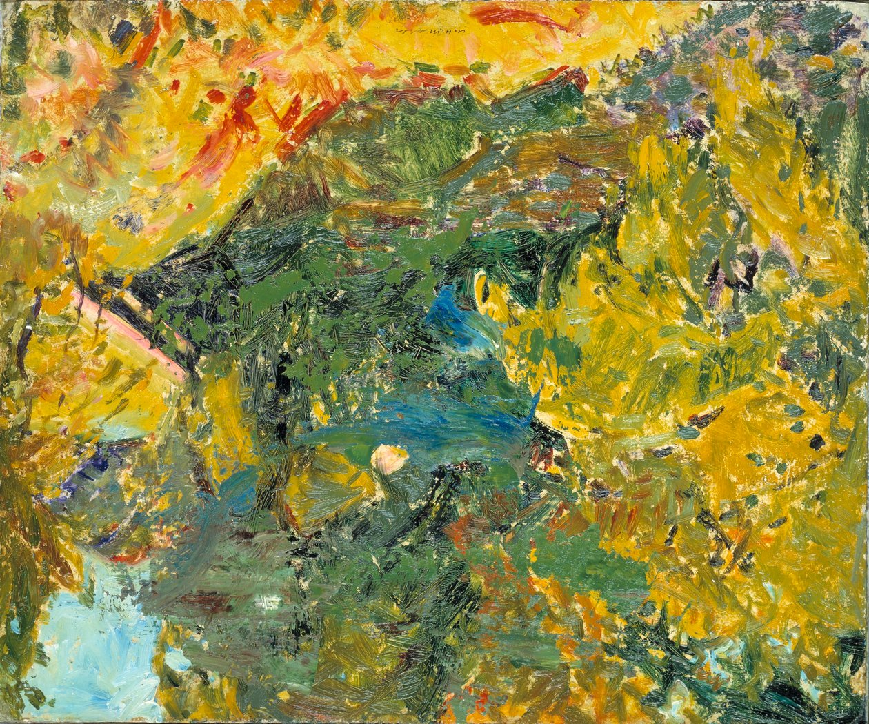 Landschaft von Alfred H. Maurer