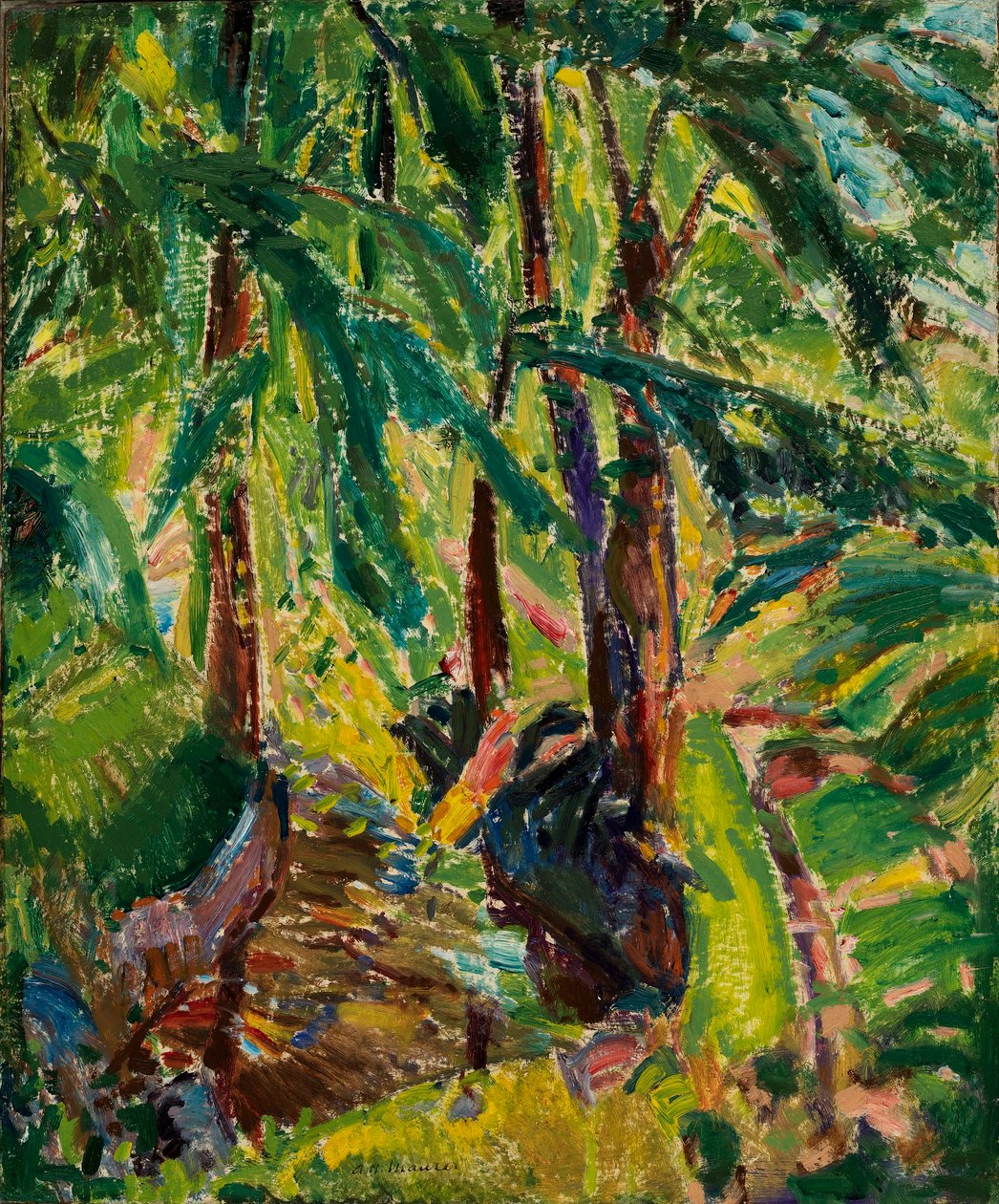 Landschaft von Alfred H. Maurer