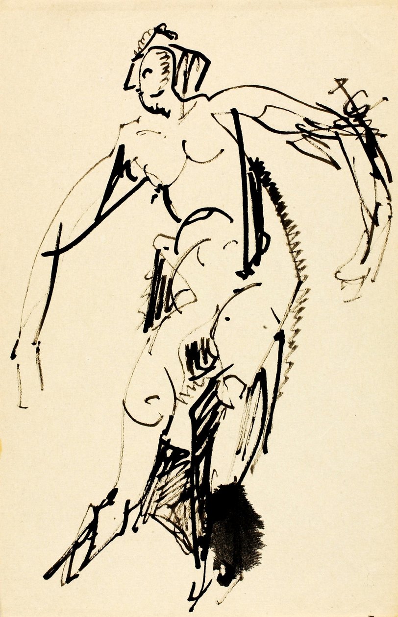 Akt von Alfred H. Maurer