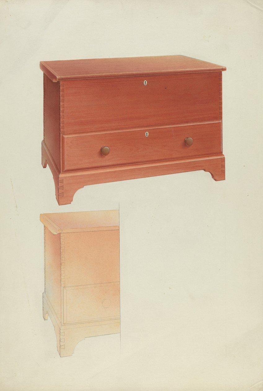 Truhenbank von Alfred H. Smith