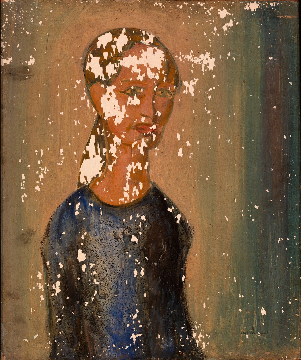 Porträt einer Frau von Alfred Henry Maurer