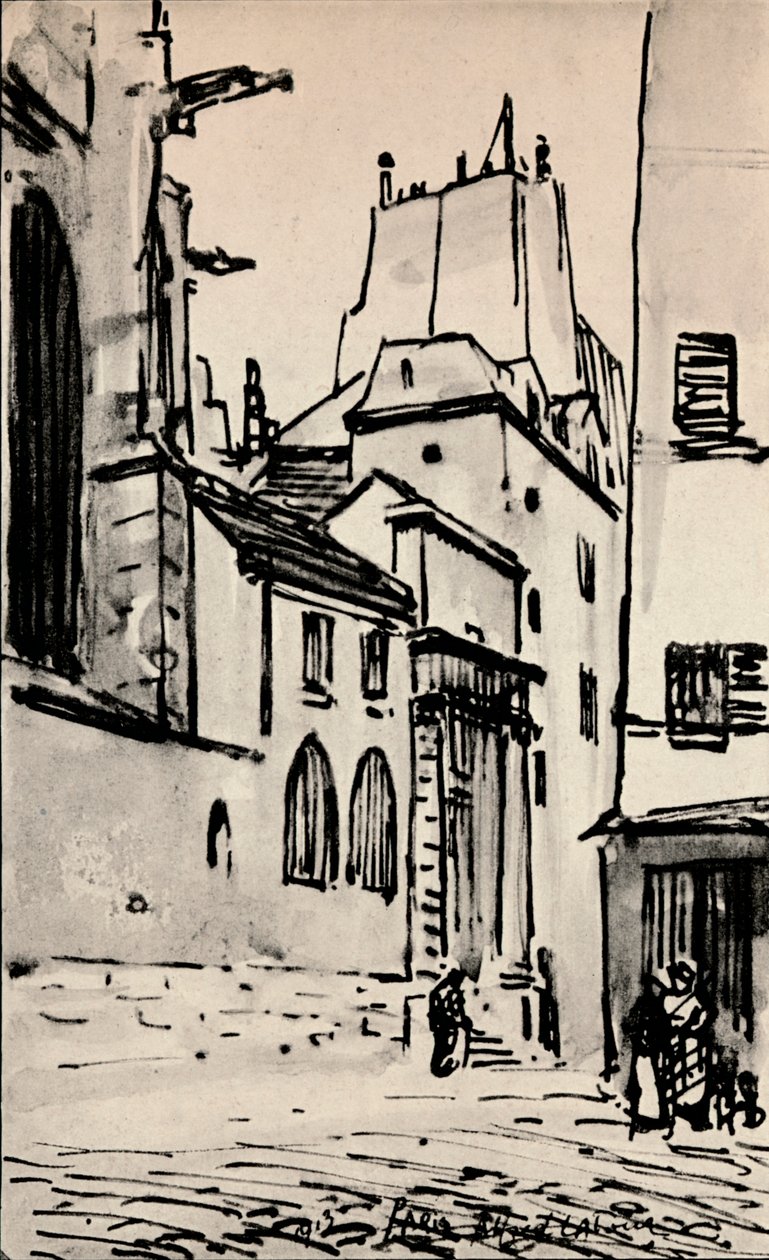 Rue des Barres, 1915 von Alfred Latour