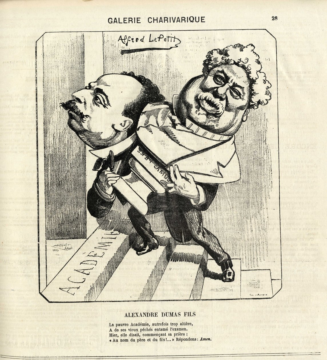Le Charivari von Alfred Le Petit