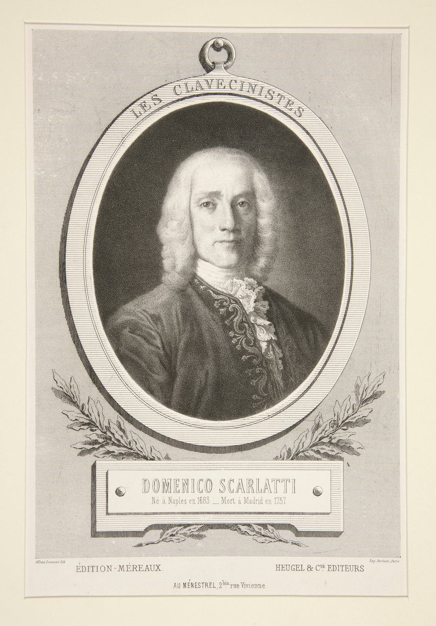 Die Clavichordisten: Domenico Scarlatti von Alfred Lemoine