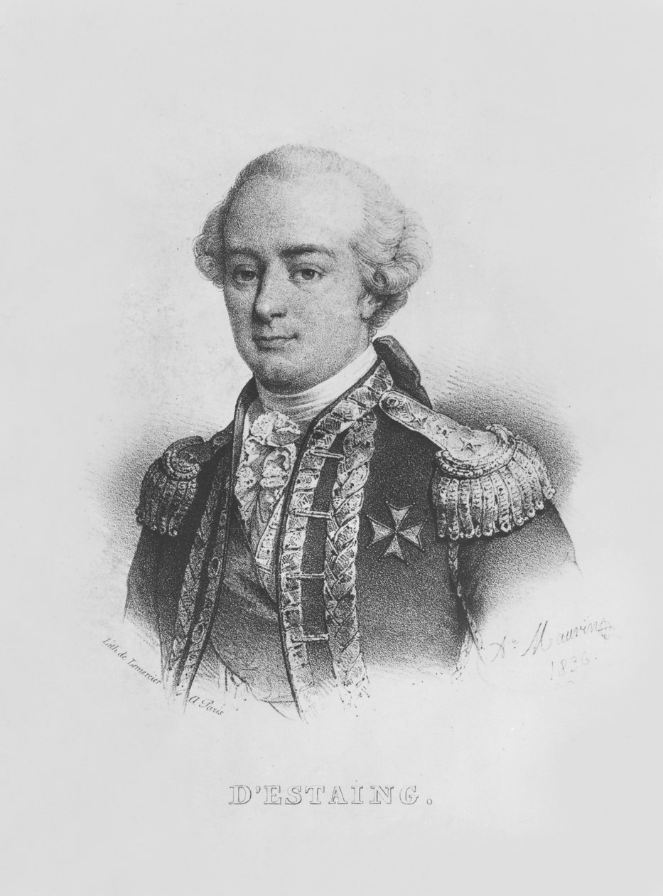Charles Hector, Graf von Estaing von Alfred Leon Lemercier