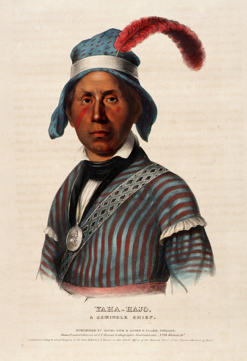 Yaha-hajo. Ein Seminolenhäuptling. von Alfred M. Hoffy