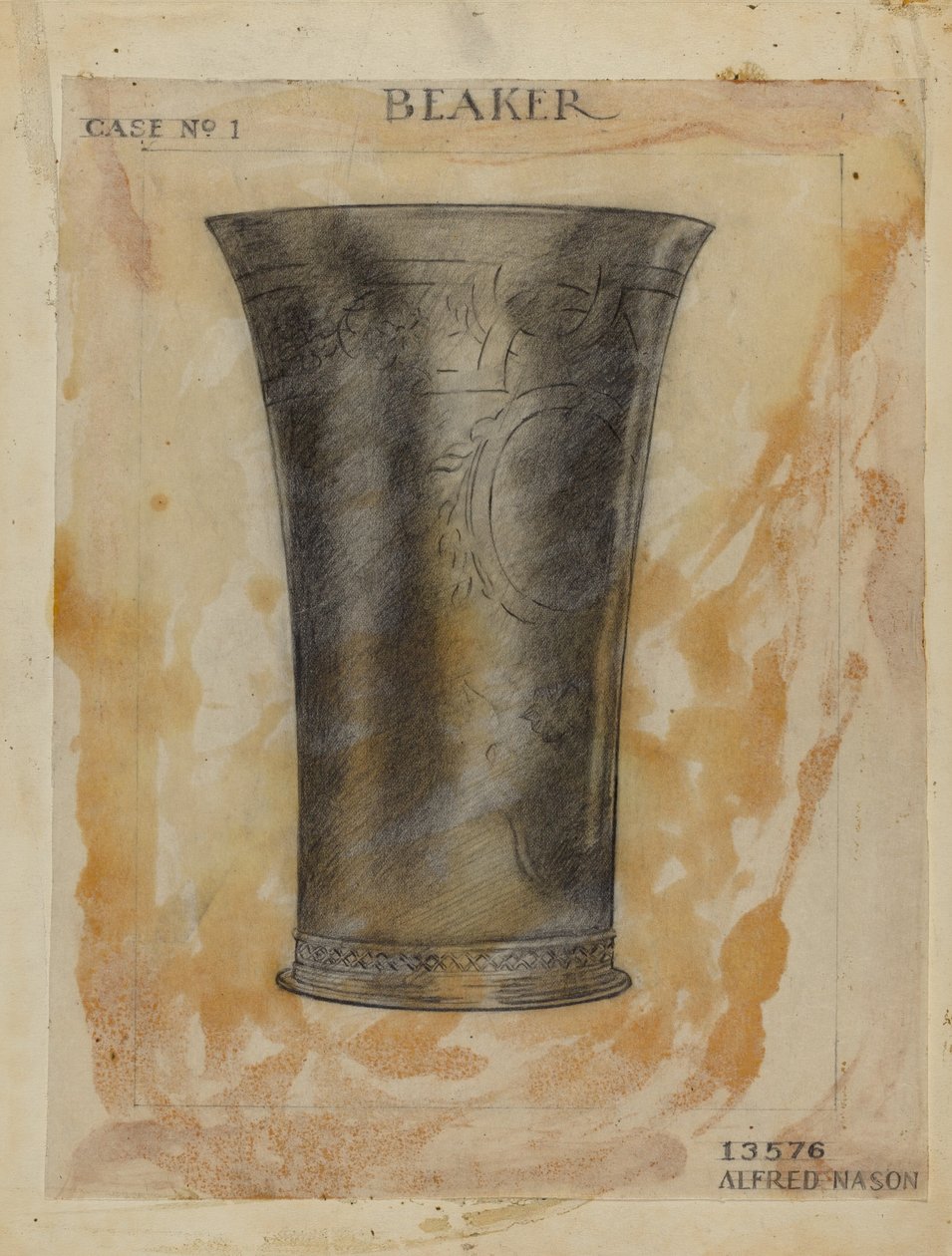 Silberbecher von Alfred Nason