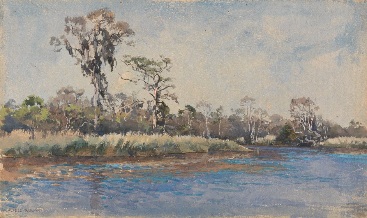 Eine Bucht in Wilmington, N.C. von Alfred Parsons