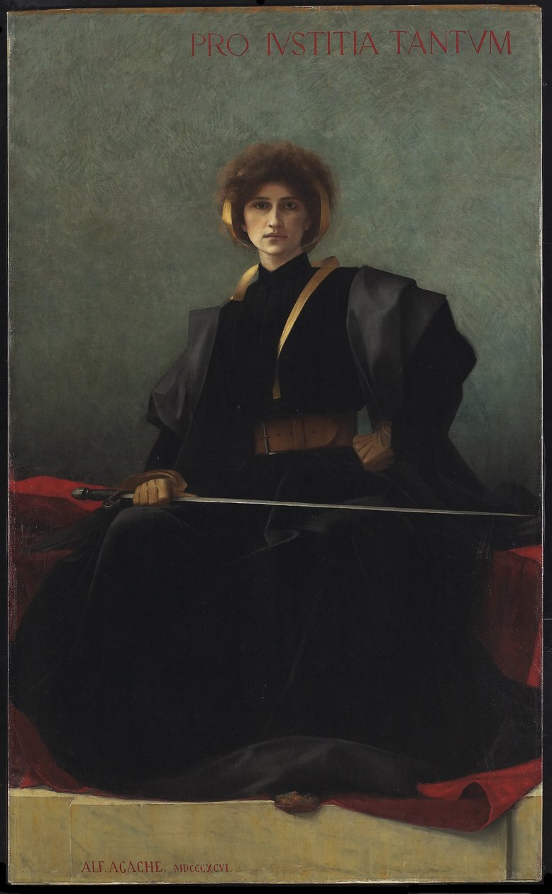 Das Schwert, 1896 von Alfred Pierre Agache