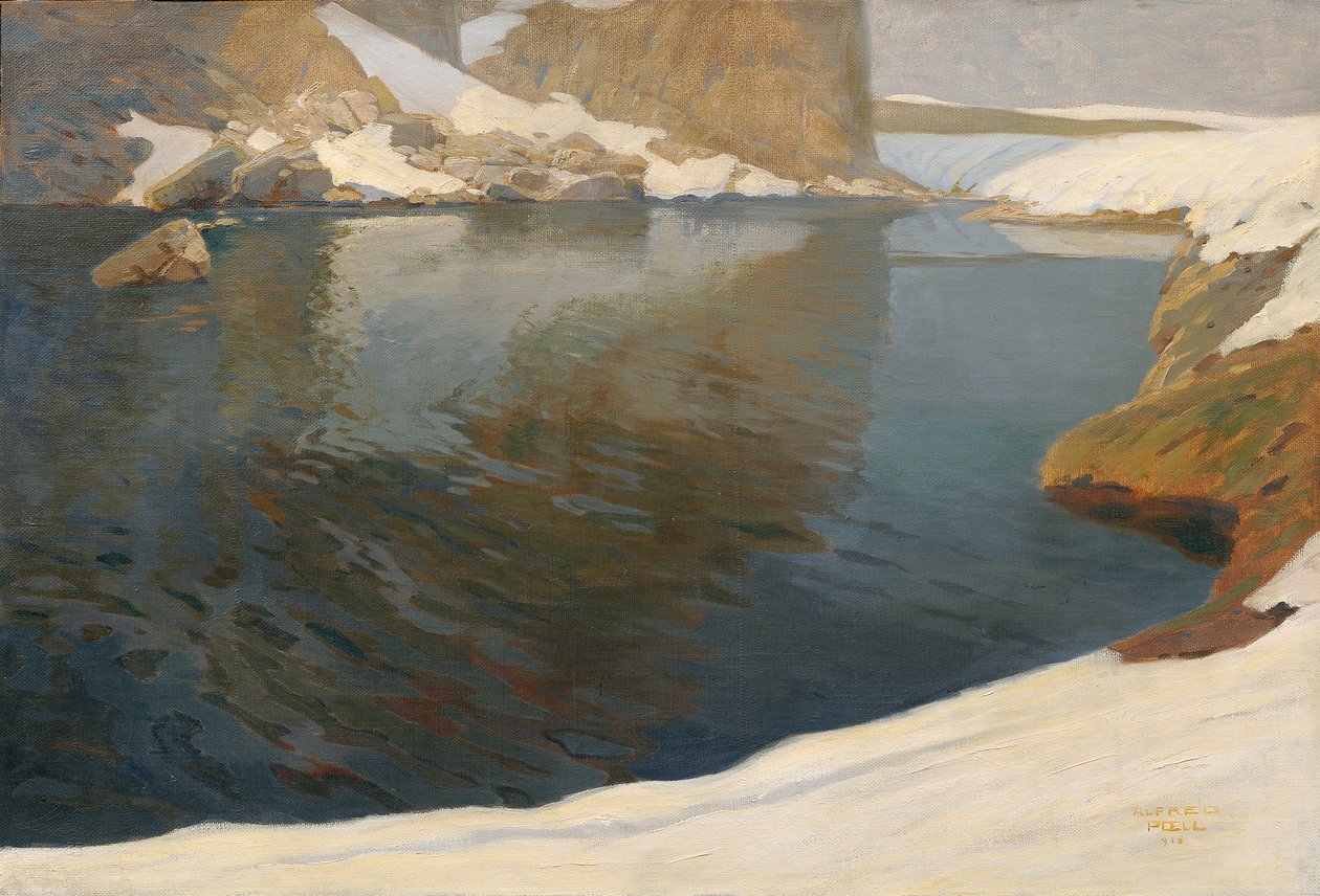 Bergsee von Alfred Poell