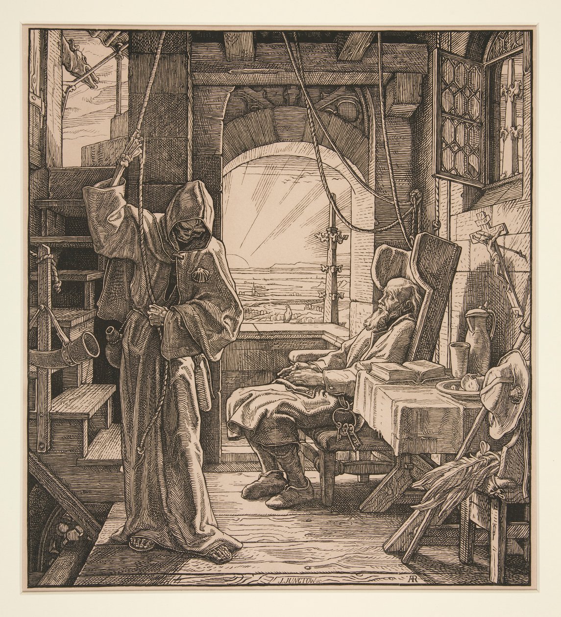 Der Tod als Freund von Alfred Rethel
