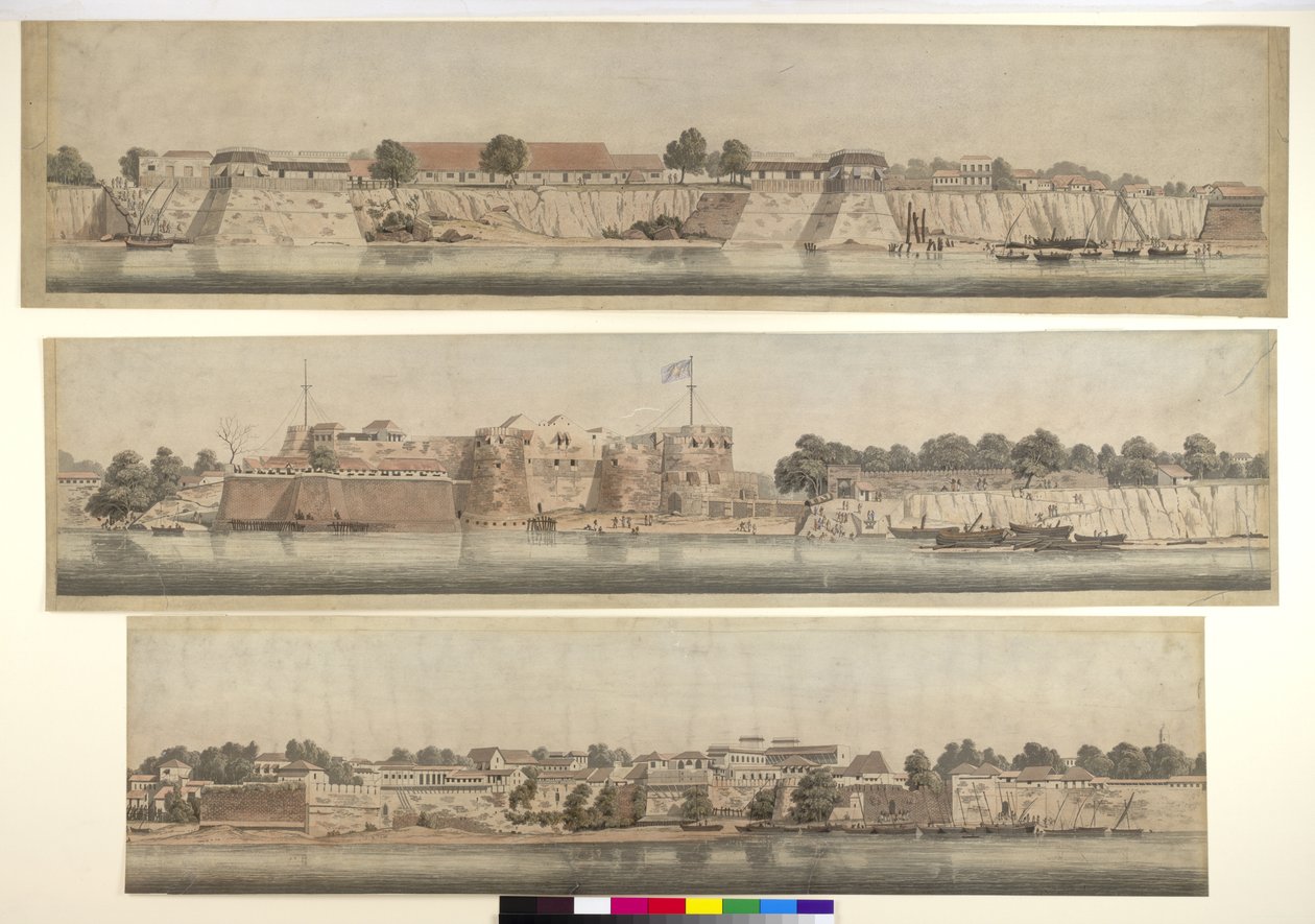 Panorama von Surat von Alfred Robert Freebairn