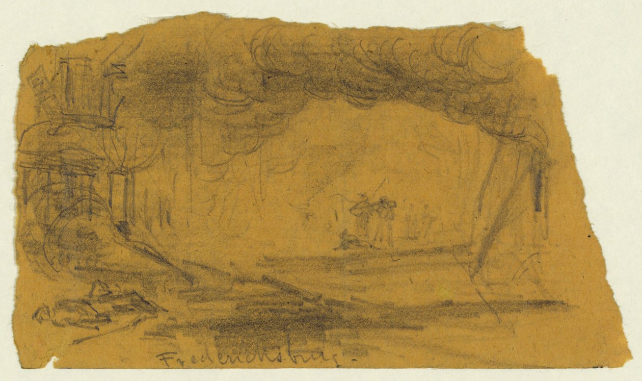 Fredericksburg von Alfred Rudolph Waud