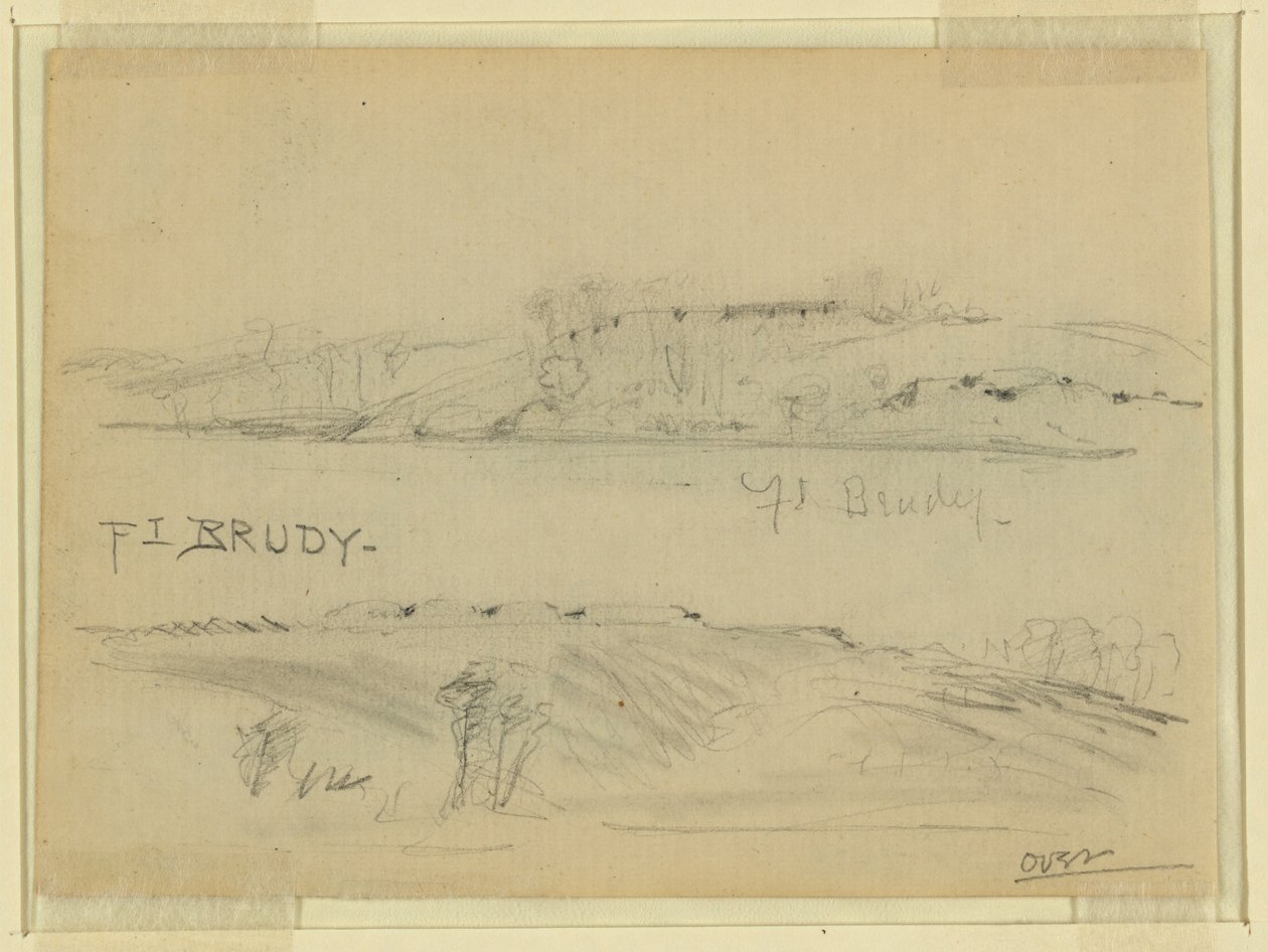 Ft. Brady von Alfred Rudolph Waud