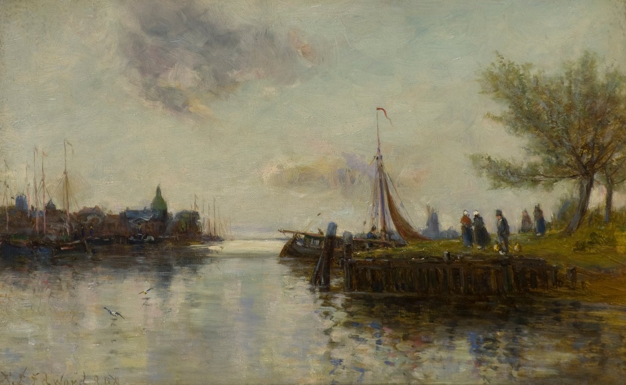 Dordrecht von Alfred Sanderson Edward