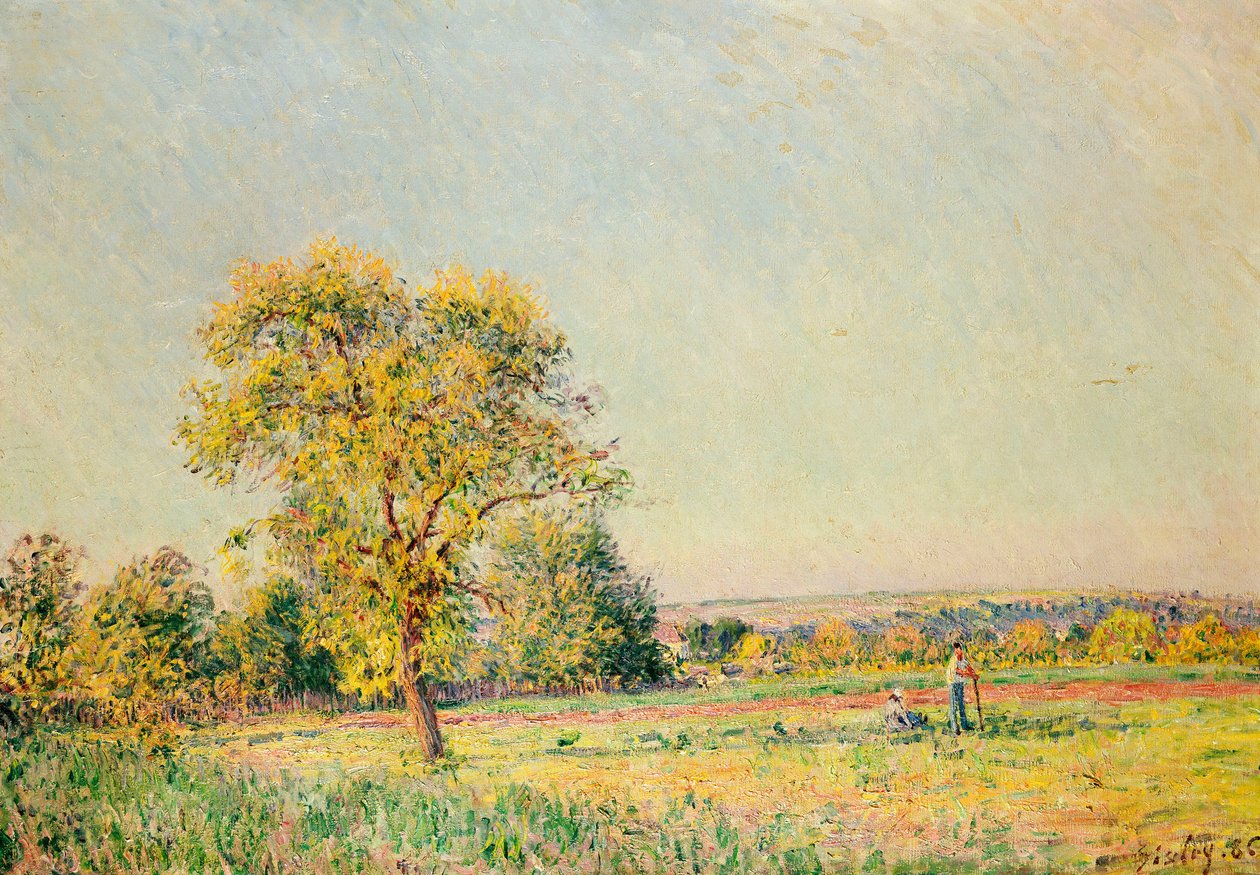Ein Sommertag, 1886 von Alfred Sisley