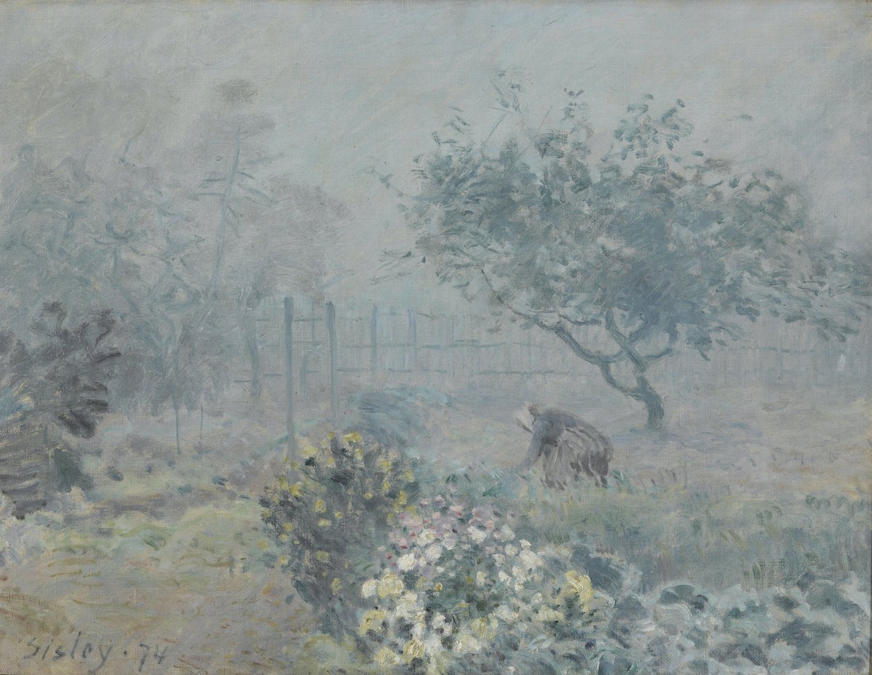 Nebel, Voisins, 1874 von Alfred Sisley