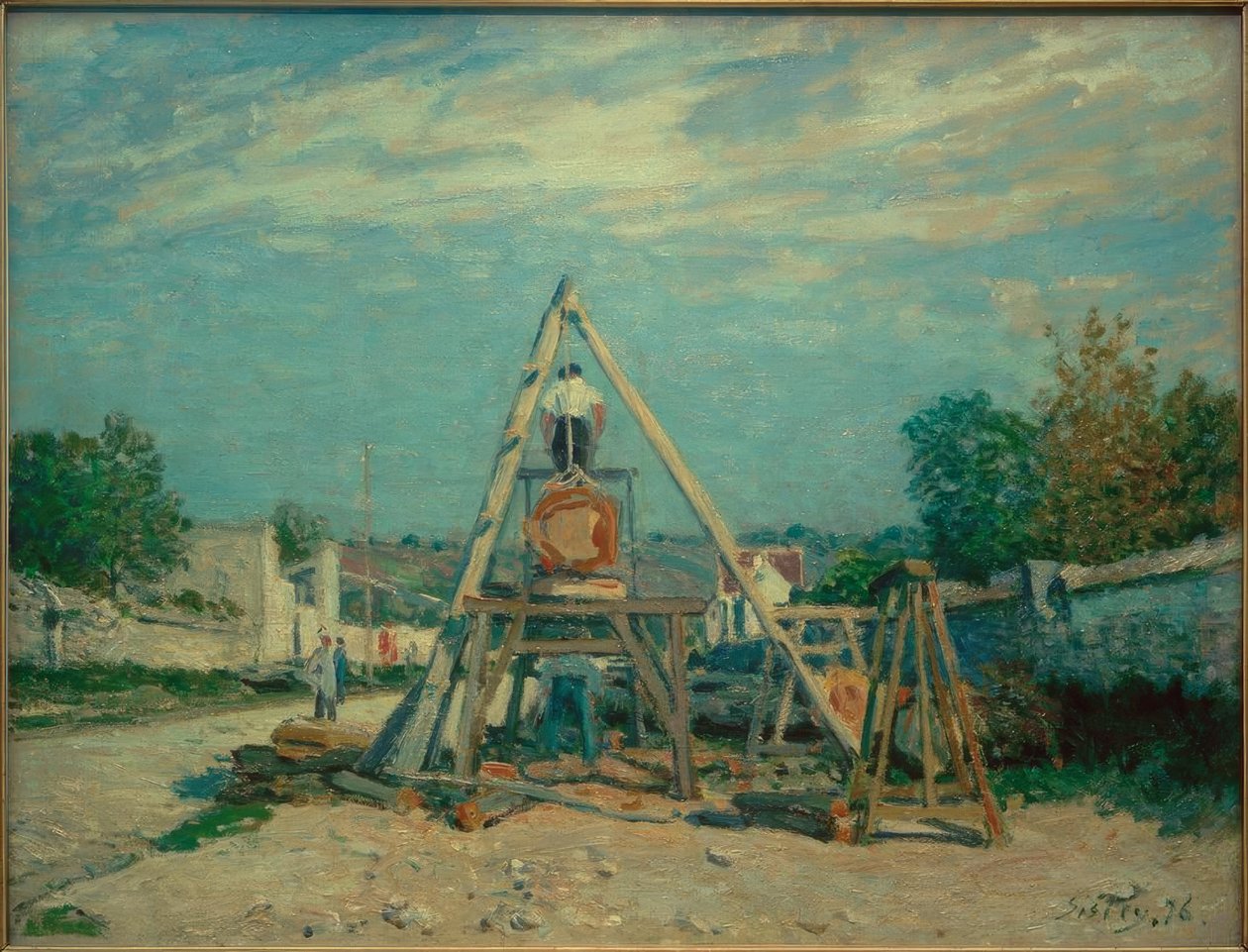 Die Langsägen von Alfred Sisley