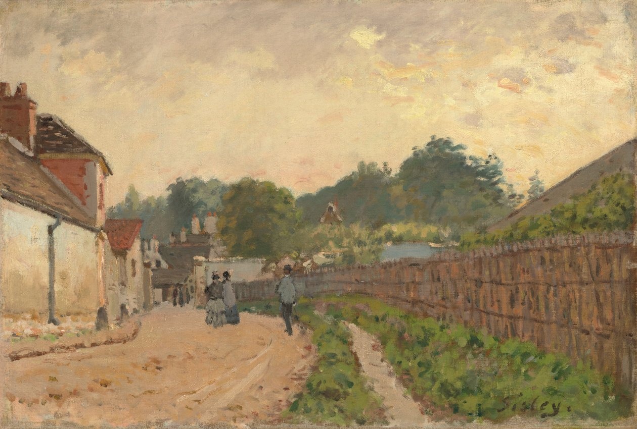 Marly-le-Roi, ca. 1875 von Alfred Sisley