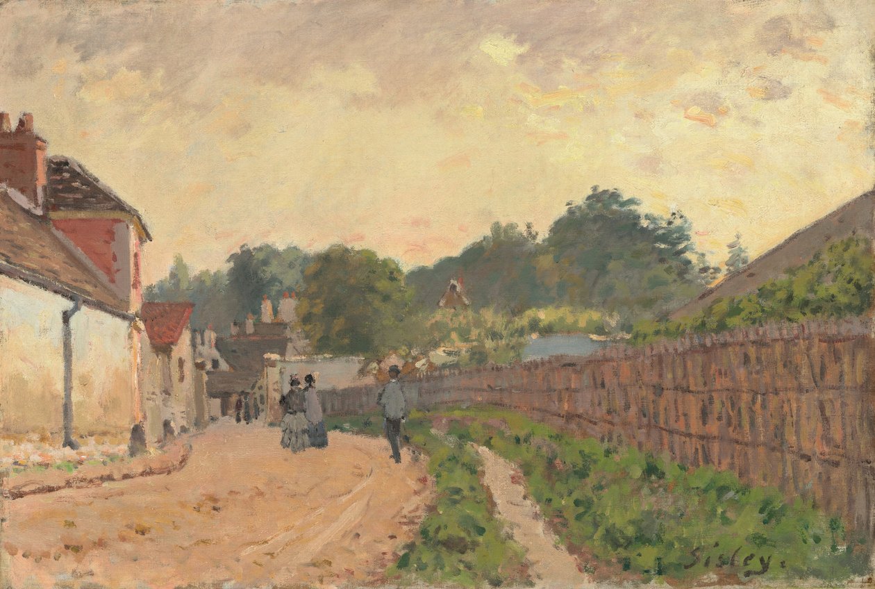 Marly-le-Roi, ca. 1875 von Alfred Sisley