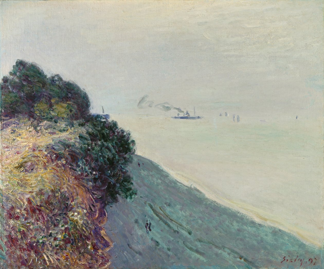 Die walisische Küste von Alfred Sisley