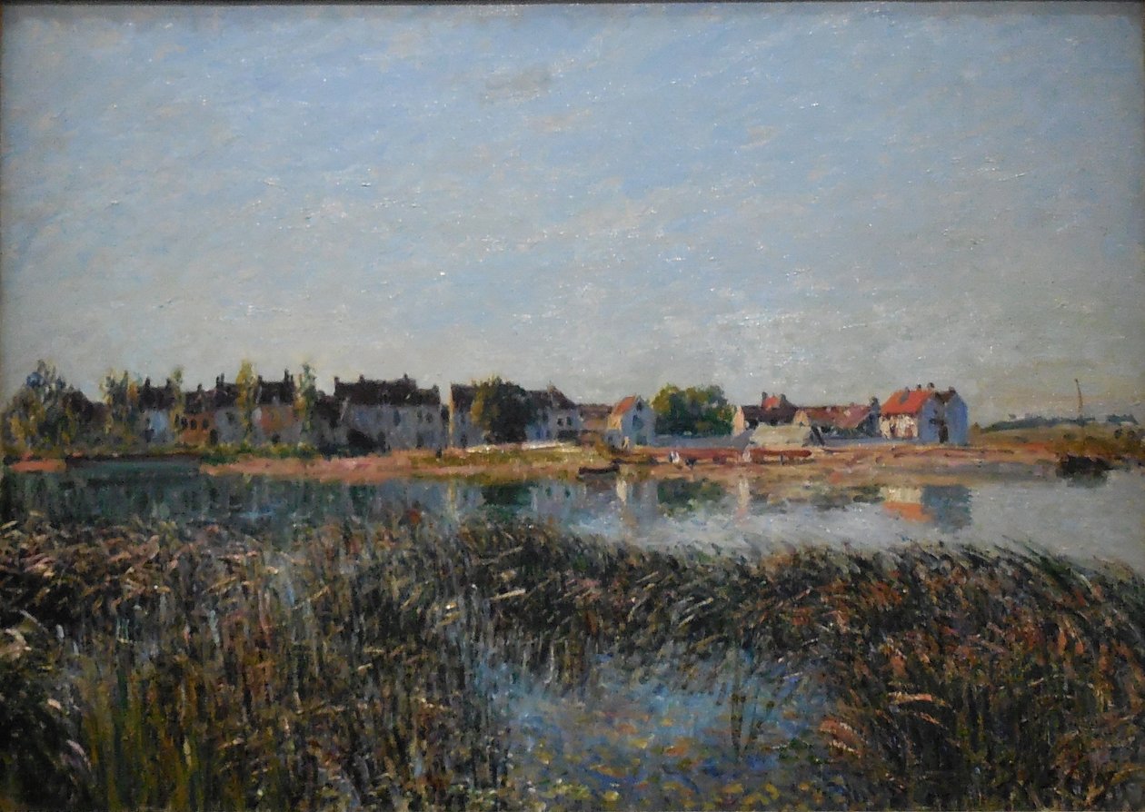 Blick auf Saint-Mammès von Alfred Sisley