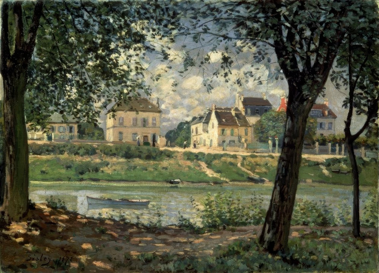 Villeneuvela-Garenne von Alfred Sisley