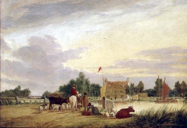 Buckenham Fähre von Alfred Stannard