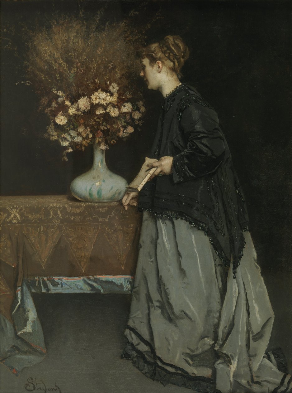 Herbstblumen, 1867 von Alfred Emile Stevens