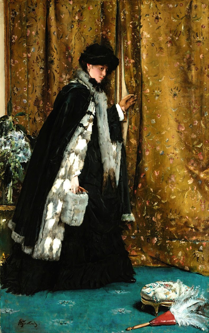 Der Morgenbesuch von Alfred Emile Stevens