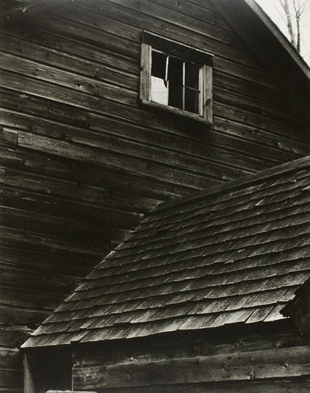 Scheune, Lake George von Alfred Stieglitz
