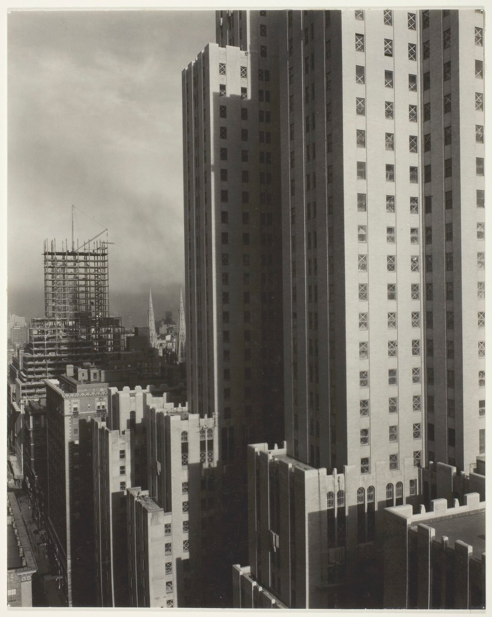 Von meinem Fenster im Shelton, West von Alfred Stieglitz