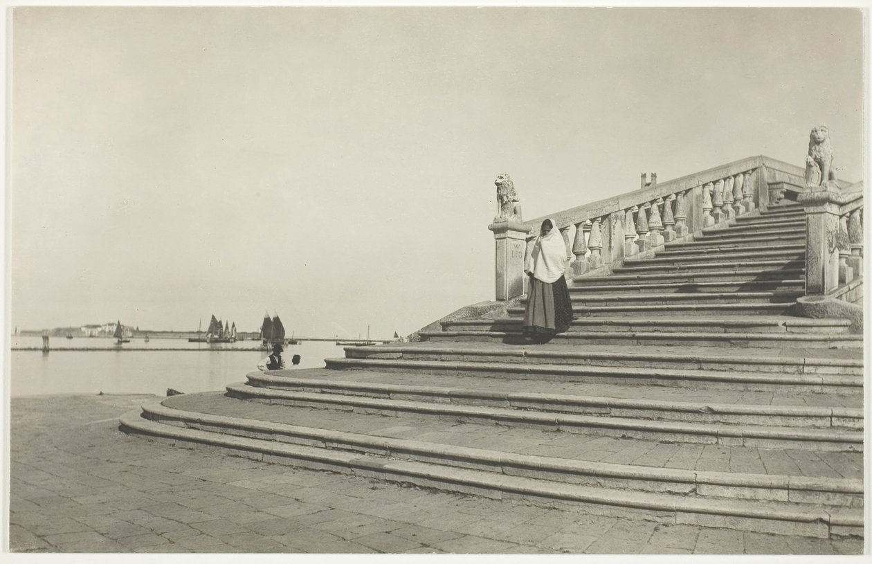 Steine von Venedig, Chioggia von Alfred Stieglitz
