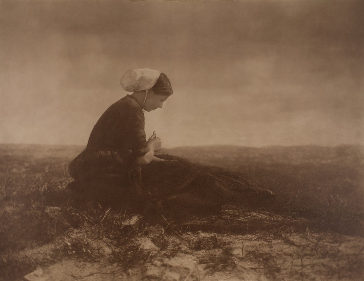 Der Netzflicker, 1894 von Alfred Stieglitz