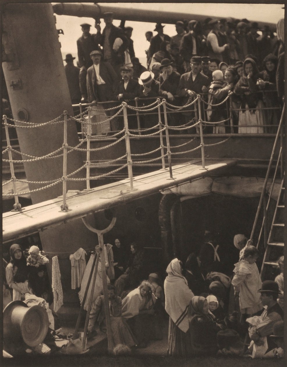 Die Steerage von Alfred Stieglitz